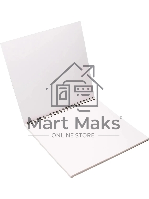 Скетчпад Silwerhof 20л. 190x190мм Неон 4 дизайна, гребень