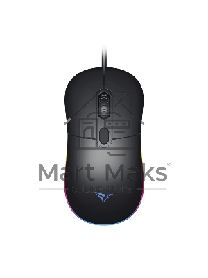 Мышь проводная PERFEO (PF_B3408) MEDIA, 4 кн, USB, GAME DESIGN, 4 цв. LED подсветка, 800-2400 DPI