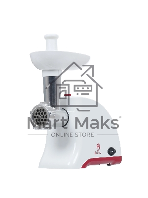 Мясорубка электрическая ВАСИЛИСА ВА-601 белый, 1600 Вт, 1.5 кг/мин, реверс, защита от перегрузки, насадки - 4