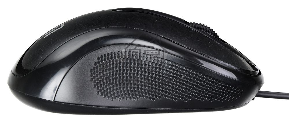Мышь проводная Oklick 385M черный, 1000 dpi, USB, кнопки - 3