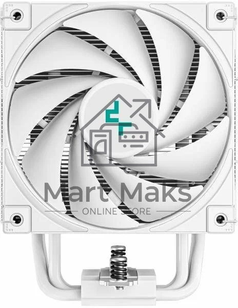 Кулер для процессора DEEPCOOL AK500 DIGITAL WH белый, 120 мм, алюминий/медь, 1850 об/мин, 28 дБ, 4 pin, 240 Вт, 160 мм
