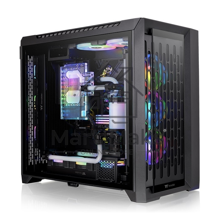 Компьютерный корпус Thermaltake CA-1X6-00F1WN-01 CTE C750 TG ARGB/Black/Win/SPCC/Tempered Glass*2/CT140 ARGB Fan*3/Brown Box CTE C750