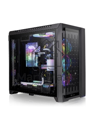 Компьютерный корпус Thermaltake CA-1X6-00F1WN-01 CTE C750 TG ARGb/Black/Win/SPCC/Tempered Glass*2/CT140 ARGb Fan*3/Brown Box CTE C750