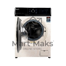 Стиральная машина Smile SWMSW12MB1400 Бежевый-черный, загрузка фронтальная 12 кг, 1400 об/мин, класс: А+