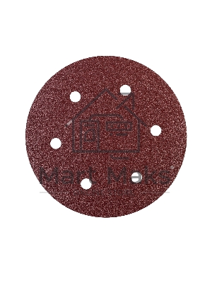 Круг шлифовальный PATRIOT на липучке, 225мм, 6 отверстий, Р40, 10 шт