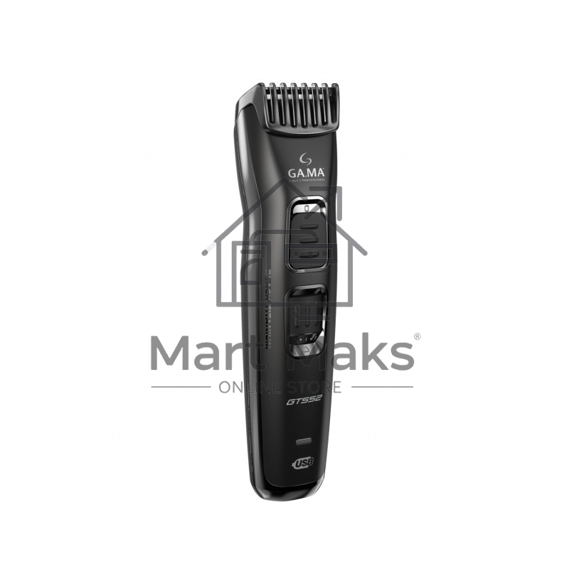Триммер для стрижки GT552 BLACK TITANIUM - HF GA.MA