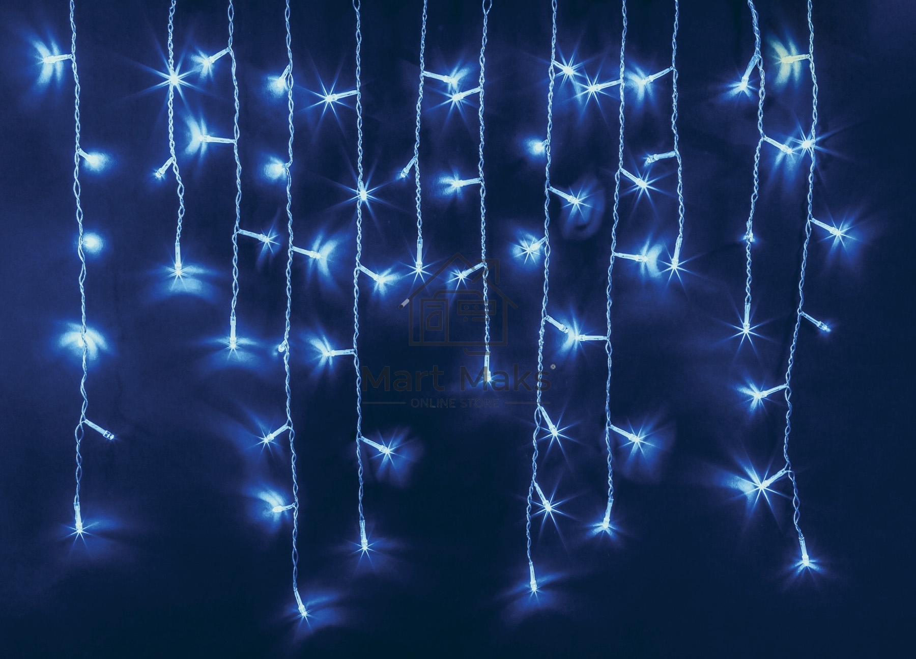 Гирлянда Navigator NGF-D029-04 (бахрома B 240 4.7х0.6м IP44 BL)