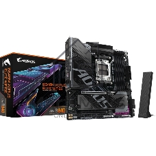 Материнская плата Gigabyte B840M AORUS ELITE WIFI6E, AM5, AMD B840, 4xDDR5, 4xSATA, 2xM.2, 1xPCIe 4.0 x16, 1xPCIe 3.0 x16, 1xHDMI, 1xDP, 1x2.5Gb LAN, Wi-Fi 6E, Bluetooth 5.3, 1xUSB-C 10Gbps, 1xUSB-C 5Gbps, 2xUSB-A 10Gbps, 2xUSB-A 5Gbps, 4xUSB-A 2.0, 1xPS/2, 3x3.5 мм, 7.1, mATX