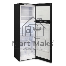 Холодильник Бирюса Б-B6039 черный двухкамерный 240/80л морозилка сверху