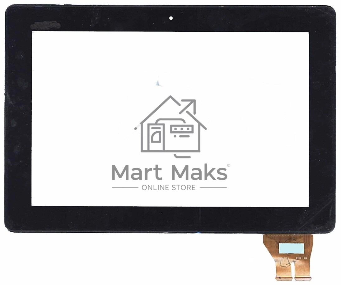 Сенсорное стекло (тачскрин) для Asus PadFone 3 A80 5363N FPC-1, черное с рамкой