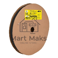 Оплетка кабельная IEK UBS20-PL-2512-050-K02, 25/12мм, 50м, термоусадочная, черная