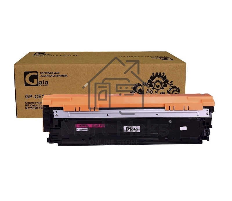 Картридж лазерный GalaPrint GP-CE343A (№651A) Magenta (16000 стр) для HP Color LaserJet M775/M775dn/M775f/M775z/M775z+