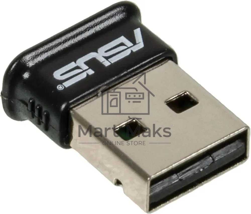 Сетевой адаптер Bluetooth ASUS USB-BT400 USB 2.0, 3 Мбит/с, радиус 10 м