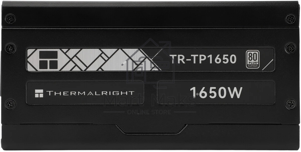 Блок питания Thermalright, 1650W 80+ Platinum (ATX, 3.0, PCIe 5.0, Full modular, 1x24(20+4)pin 600mm, 3xCPU 8(4+4)pin, 4xPCIe*2 8(6+2)pin, 2x12VHPWR PCIe 5.0 12+4pin 600mm, 6xSATA, 5xMOLEX4pin, Active, 120x120mm, 170x150x86mm, OPP, OVP, OTP, OCP, SCP, bla