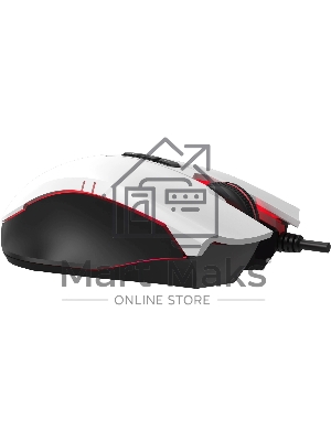 Мышь проводная A4Tech Bloody ES7 белый, 6000 dpi, USB, кнопки - 8