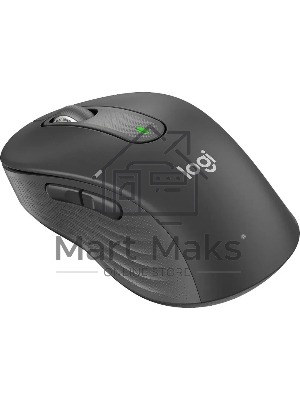 Мышь беспроводная Logitech M650 графитовый, 4000 dpi, радиоканал, Bluetooth, USB, кнопки - 5