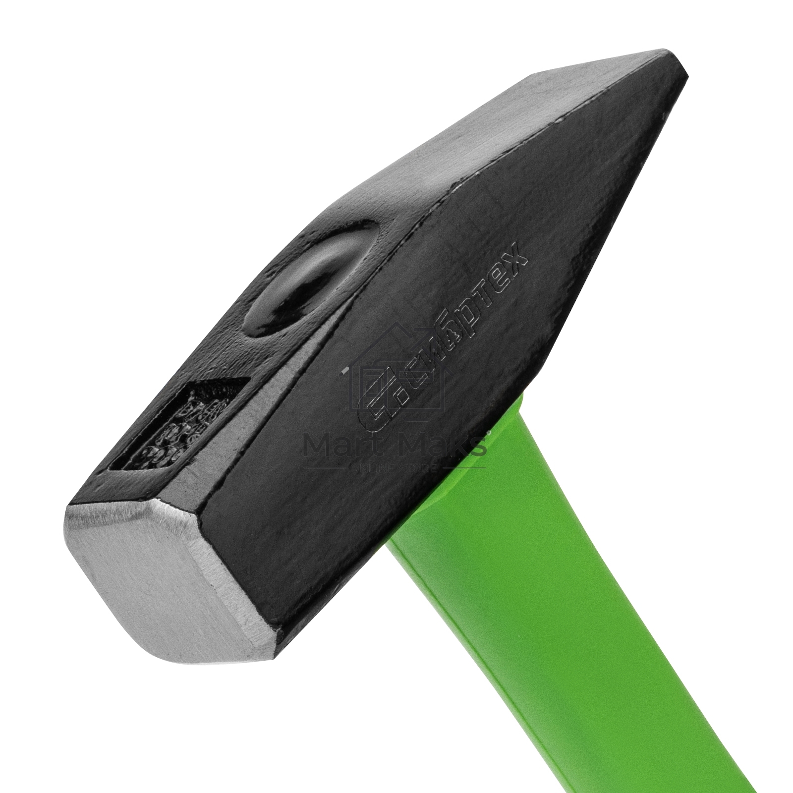 Молоток слесарный Сибртех 800 г, фибергласовая обрезиненная рукоятка