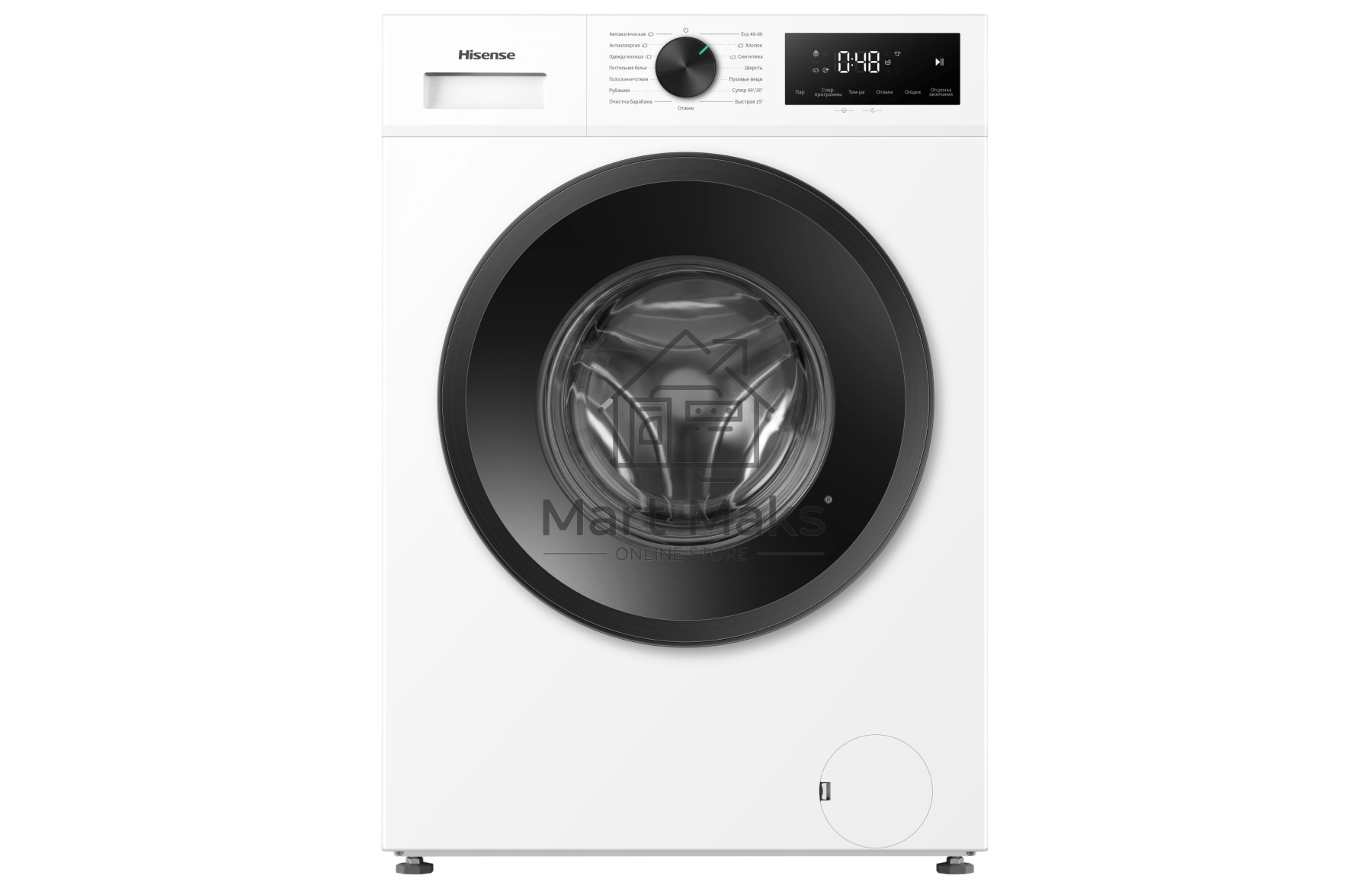 Стиральная машина Hisense WF1I6022BWU/C белый, загрузка фронтальная 6 кг, 1200 об/мин, класс A+++