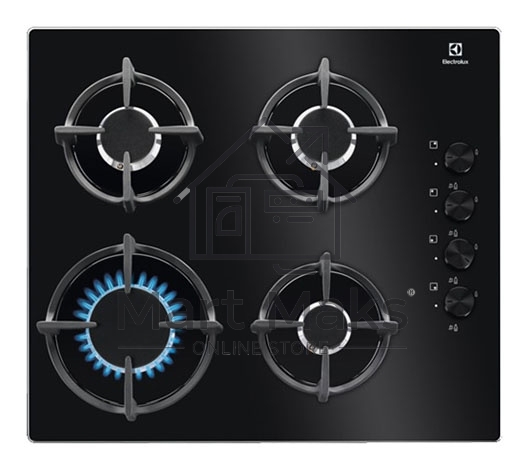 Газовая варочная поверхность Electrolux KGG6407K черный