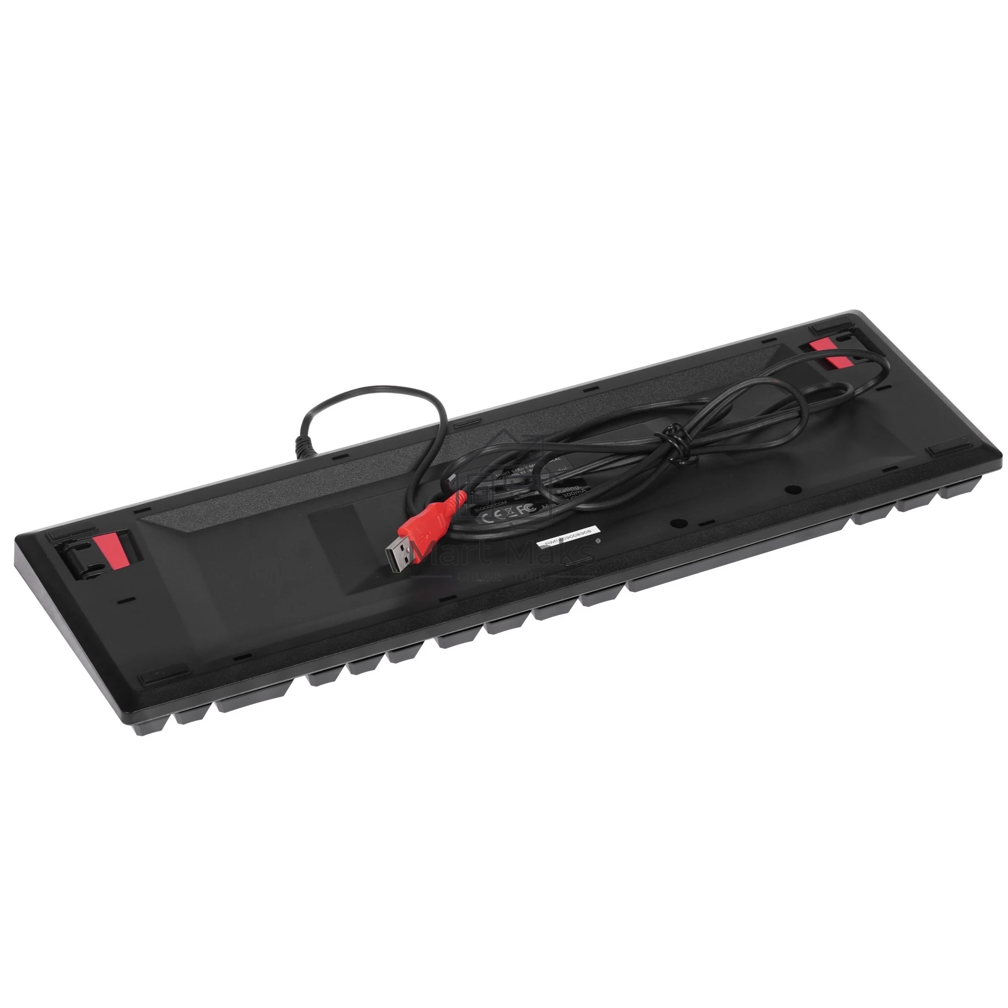 Клавиатура A4Tech B760 механическая черный/серый USB Gamer LED
