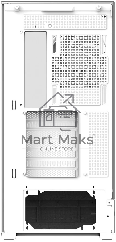 Компьютерный корпус ZALMAN P40 Prism Plus, ATX, белый, WINDOW, 3xCombo (3.5'' or 2.5