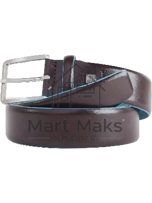 Ремень мужской Piquadro Blue Square CU5258B2/MO 125х3.5 см коричневый натур.кожа