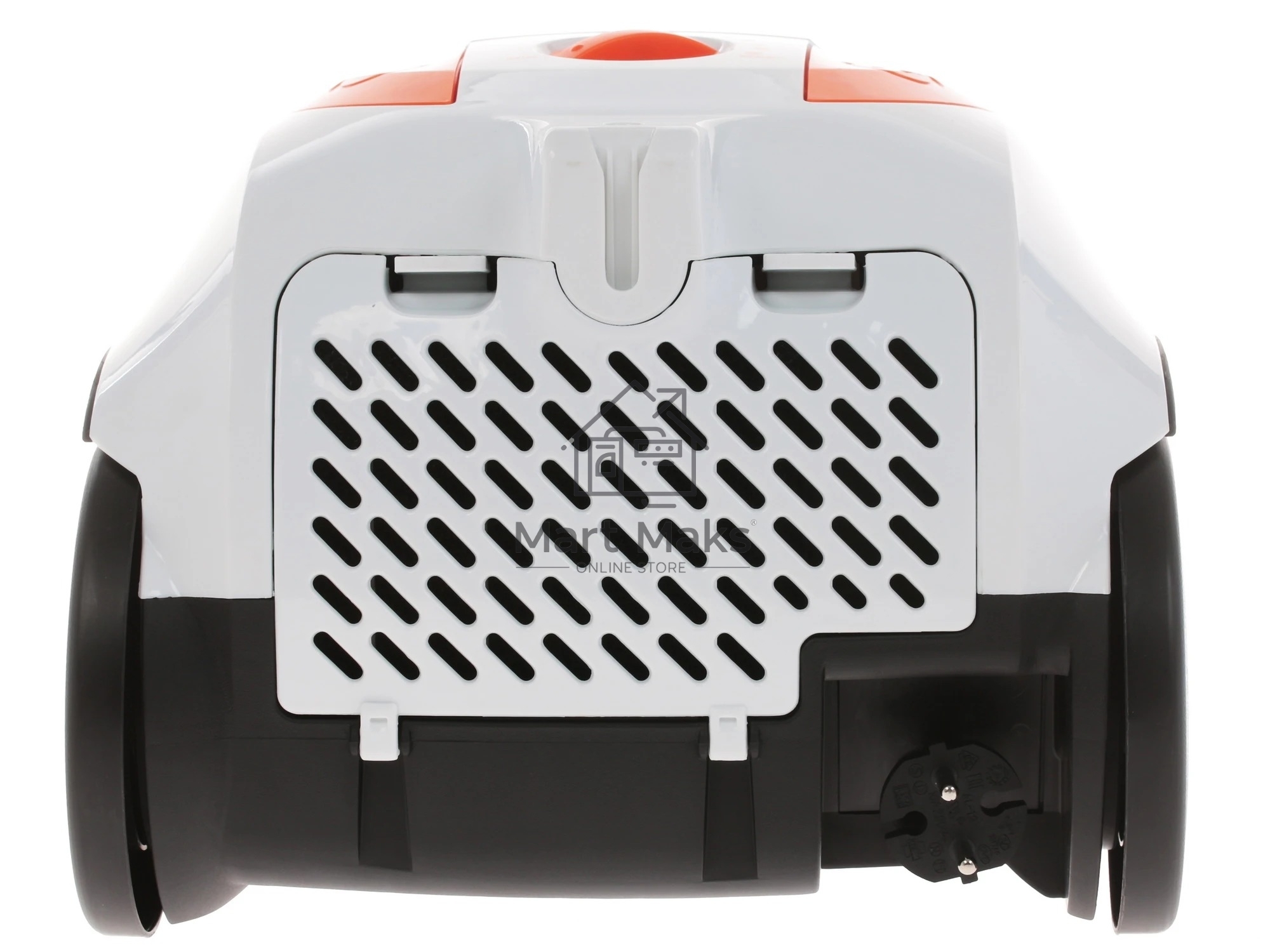 Пылесос Centek CT-2503 белый/оранжевый, 400/2000 Вт, уборка сухая, пылесборник мешок 2.5 л