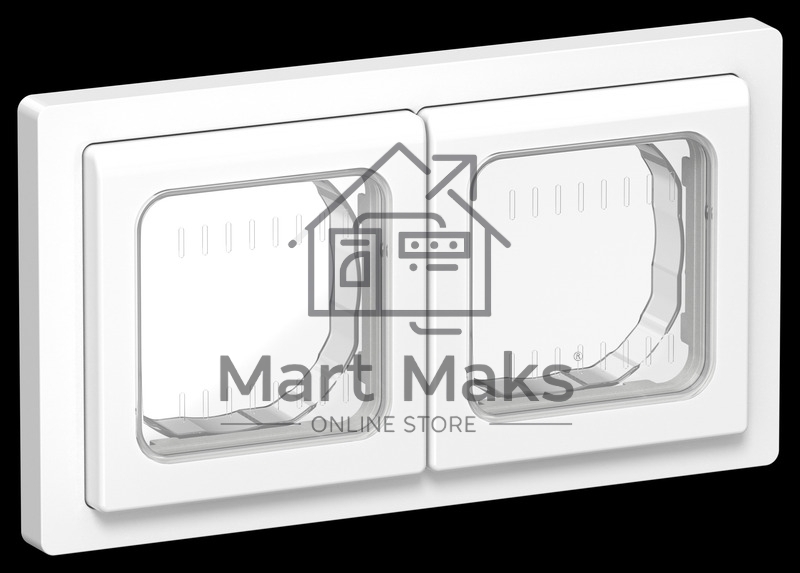 Рамка 2-местная IP55 Рпро-2-55-ФлБ белый FLITE