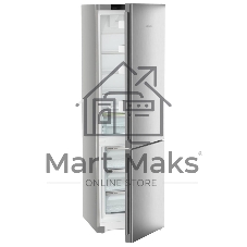 Холодильник Liebherr Pure CNsdc 5703-22 001 серебристый SmartSteel двухкамерный 266/94л морозилка снизу