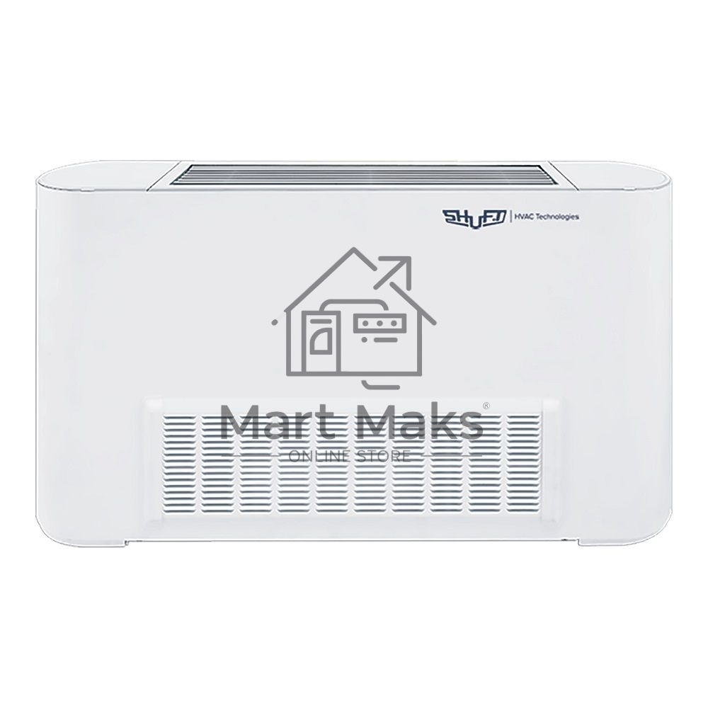 Фанкойл напольно-потолочный Shuft SFF-600 1050 м³/ч, 17,5 л/мин, 60 м², 6/6,9 кВт, 52 дБ