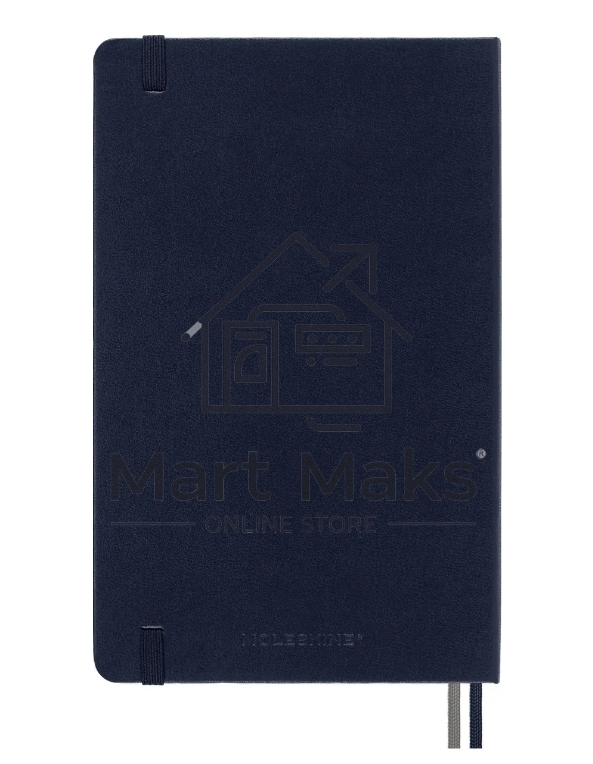 Блокнот Moleskine CLASSIC EXPENDED QP062EXPB20 Large 130х210мм 400стр. нелинованный твердая обложка синий сапфир