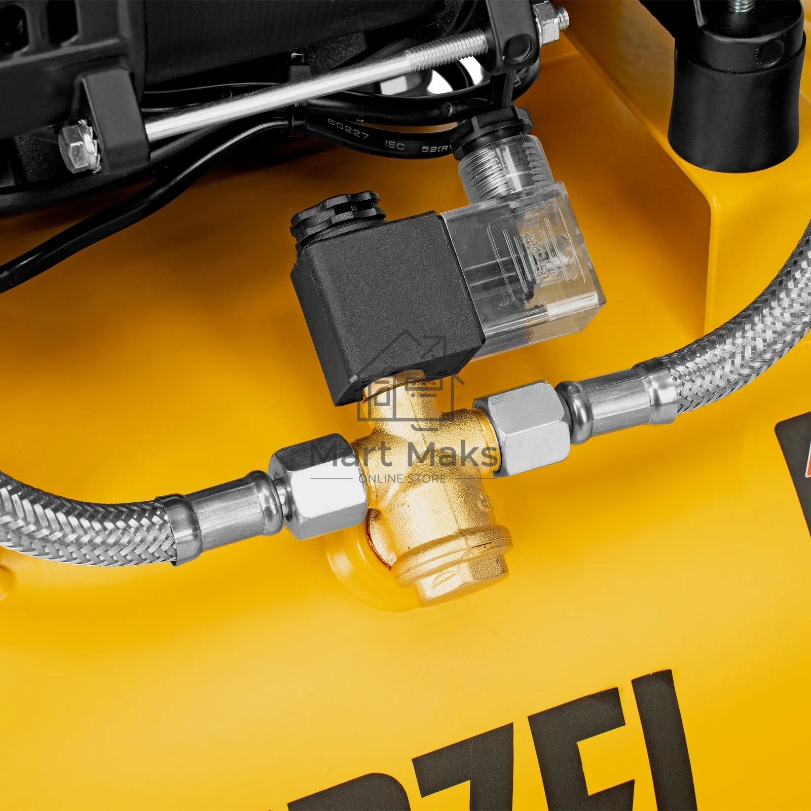 Компрессор безмасл. малошумный Denzel DLP-950/24, 950 Вт, 24 л, 2850 об/мин, 170 л/мин