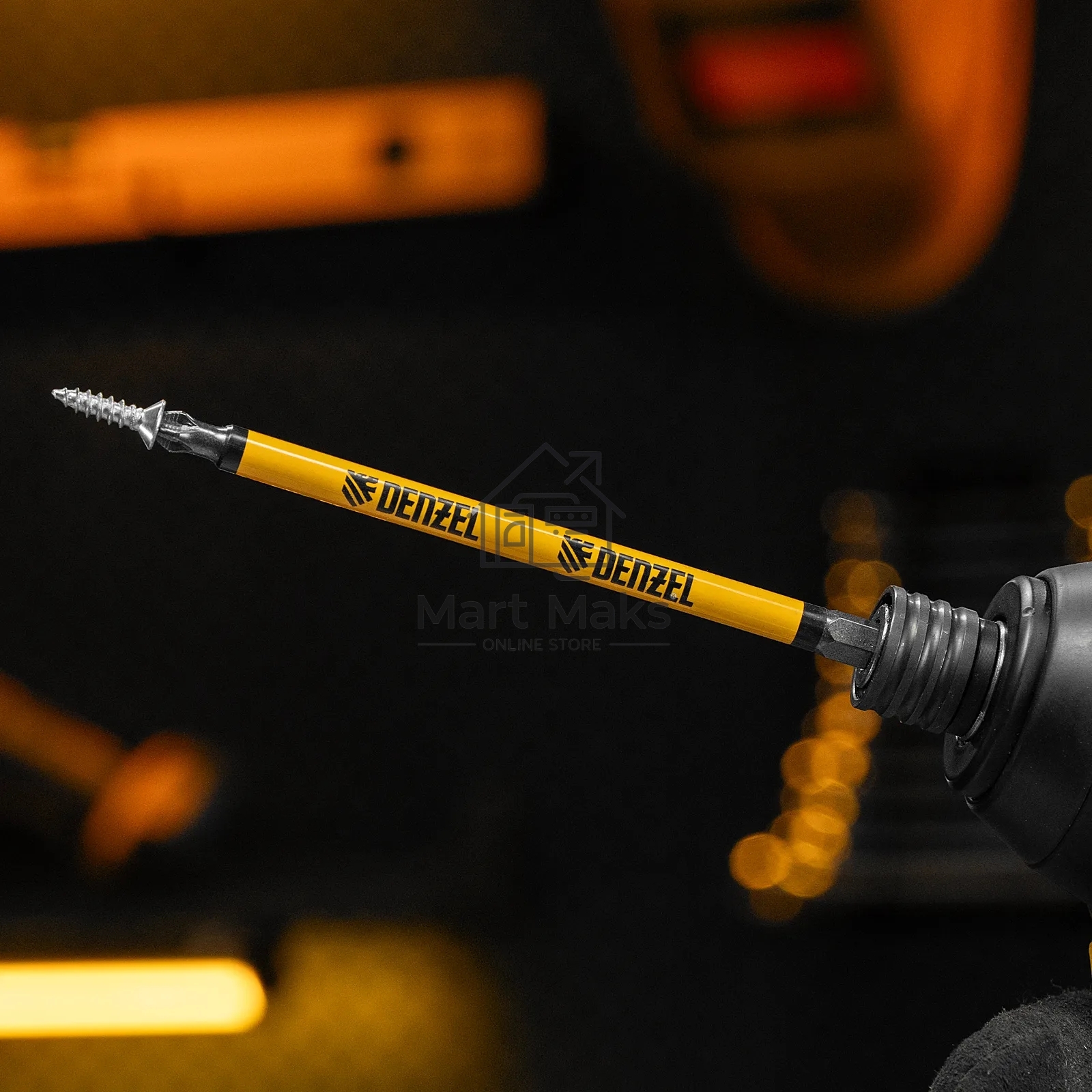 Набор бит Denzel PH2х127, сталь S2, круглый профиль, 5 шт.