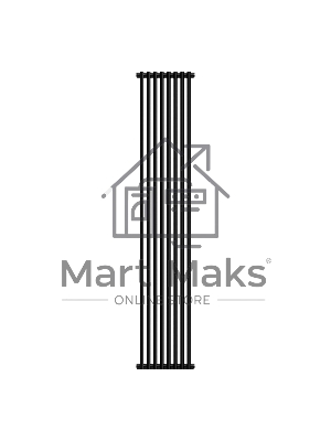 Дизайн-радиатор Royal Thermo Shift R22 C2180 - 08 секц. RAL9005m