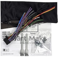 Автомагнитола Kenwood KMM-105M, 1 DIN, USB Type-A, AUX, съёмная панель