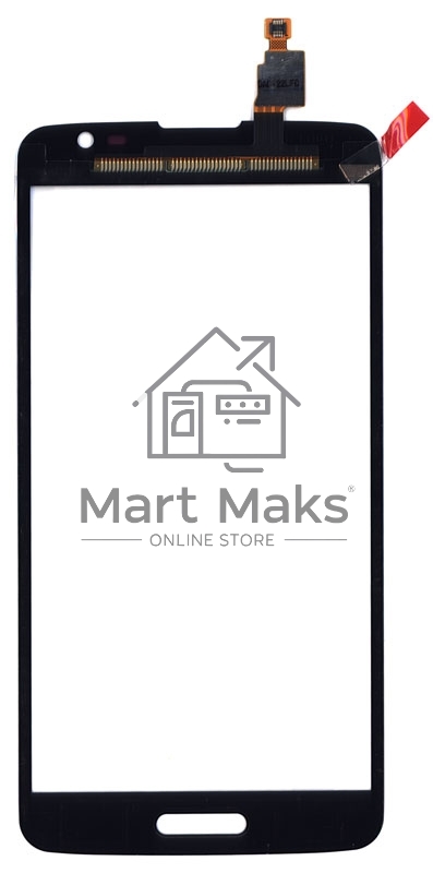 Сенсорное стекло (тачскрин) для LG G PRO LITE D680 D684, черное