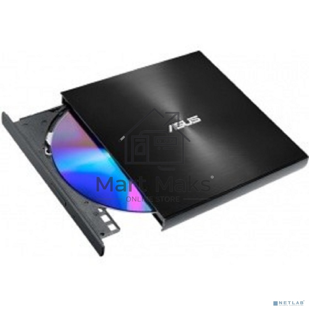 Привод DVD-RW Asus SDRW-08U9M-U черный USB slim ultra slim M-Disk Mac внешний RTL