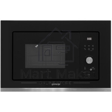 Встраиваемая микроволновая печь GORENJE BMX201AG1BG Электронное управление, черный, объем: 20 л