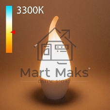 BLE1434 / Светодиодная лампа Свеча на ветру СDW LED D 6W 3300K E14
