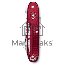 Нож перочинный Victorinox Synergy Alox (0.8216.20) 93мм 9функц. красный
