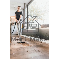 Строительный пылесос Karcher WD 2 Plus V-12/4/18 1000Вт (уборка: сухая/влажная/выдув/сбор воды) желтый