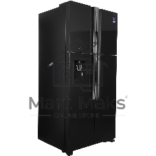 Холодильник Hitachi R-W660PUC7 GGR серый двухкамерный 396/144л морозилка сверху No Frost, Side by Side