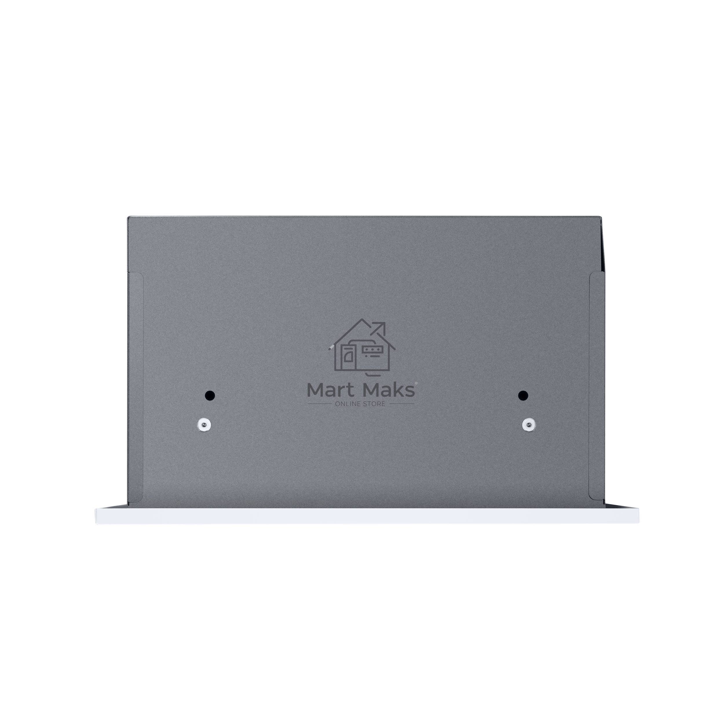 Вытяжка встраиваемая Maunfeld Crosby Light (C) 60 белый, 60 см, 850 куб. м/ч, 48 дБ