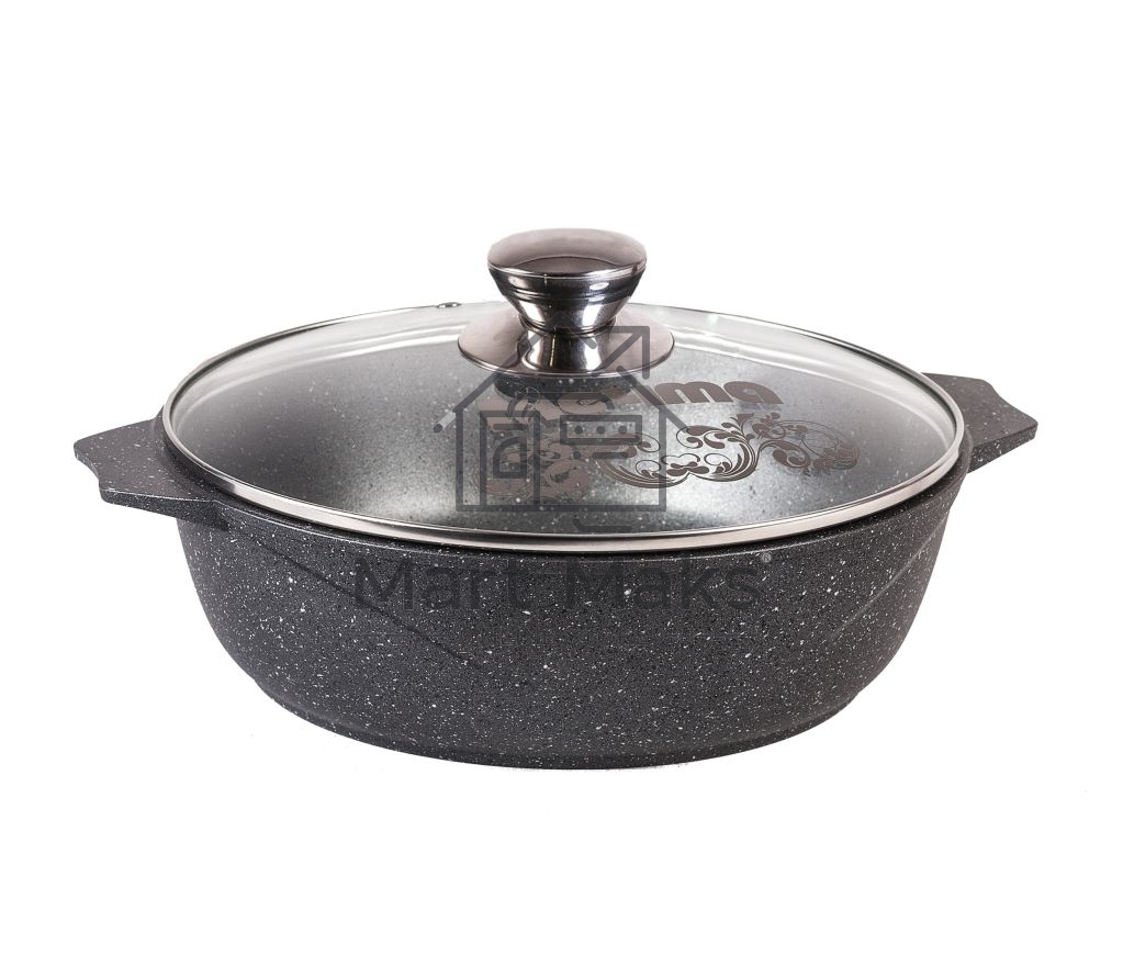 Кастрюля Мечта 33701 Гранит 3 л 33701 Кастрюля - жаровня 3 л 