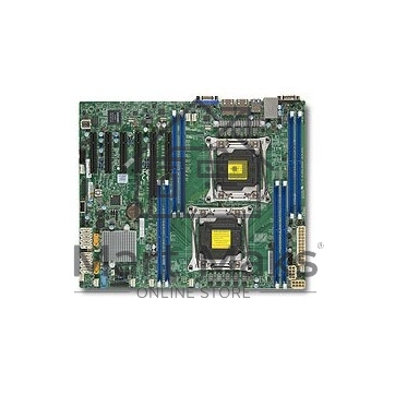 Серверная материнская плата Supermicro MBD-X10DRL-i-B, сокет LGA 2011-v3, Intel C612, 8xDDR4, 4xPCIe 3.0, 1xPCIe x16, 3xPCIe x8, 10xSATA, 2xGigabit Ethernet, 24+8+8 pin, ATX