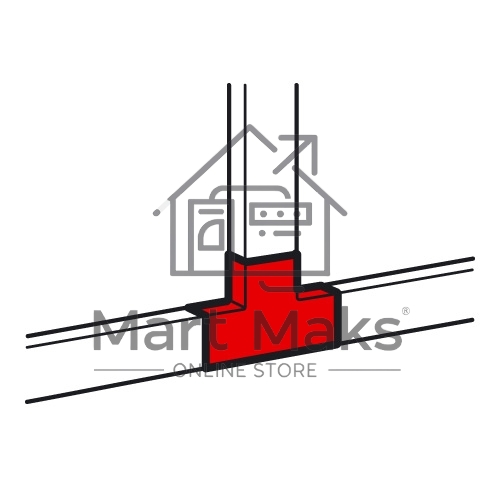 Тройник 16x16 мм METRA Тройник 16x16 мм METRA
