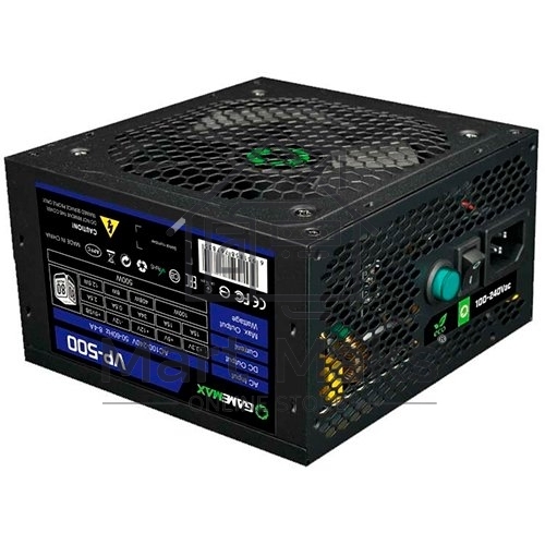 Блок питания GameMax VP-500 80 PLUS ATX 500W, Ultra quiet