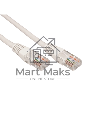 Патч-корд U/UTP Rexant cat.5e, RJ45-RJ45, 26AWG, ZH нг(А)-HF, серый, 3 м