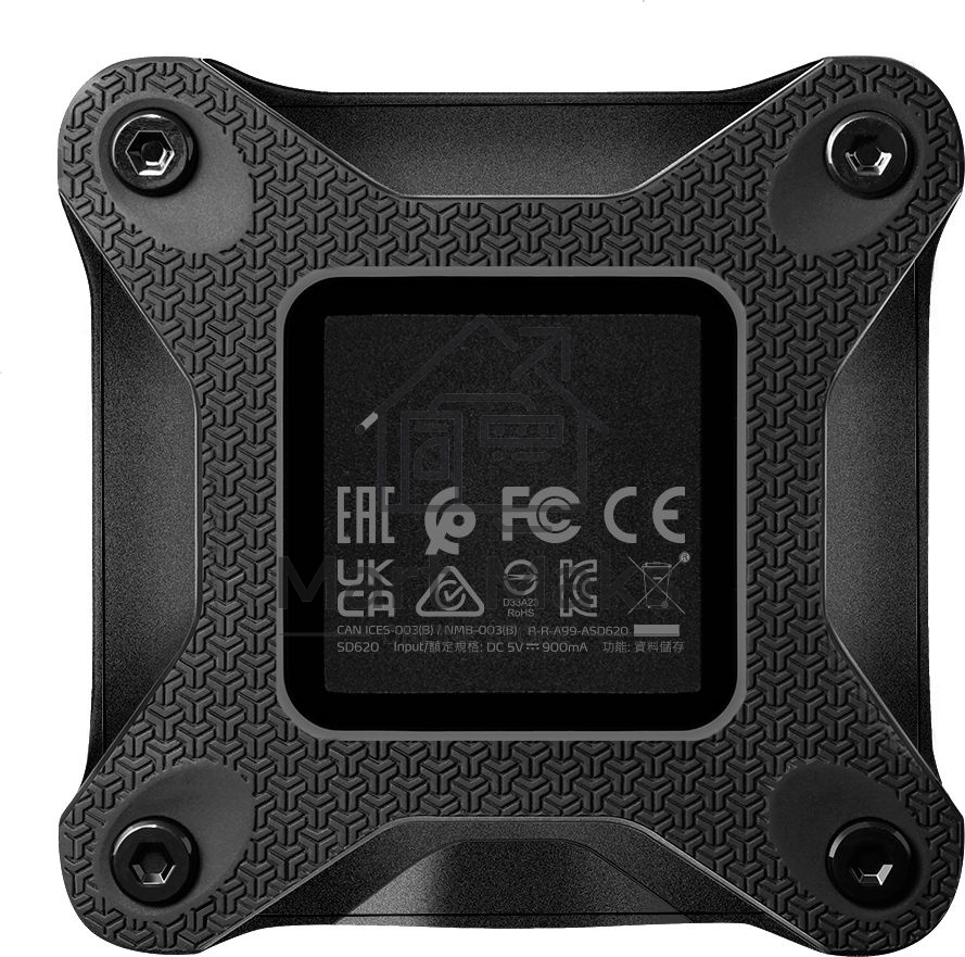 Внешний накопитель SSD 512GB A-DATA SD620, External, USB 3.2, [R/W -550/500 MB/s] черный
