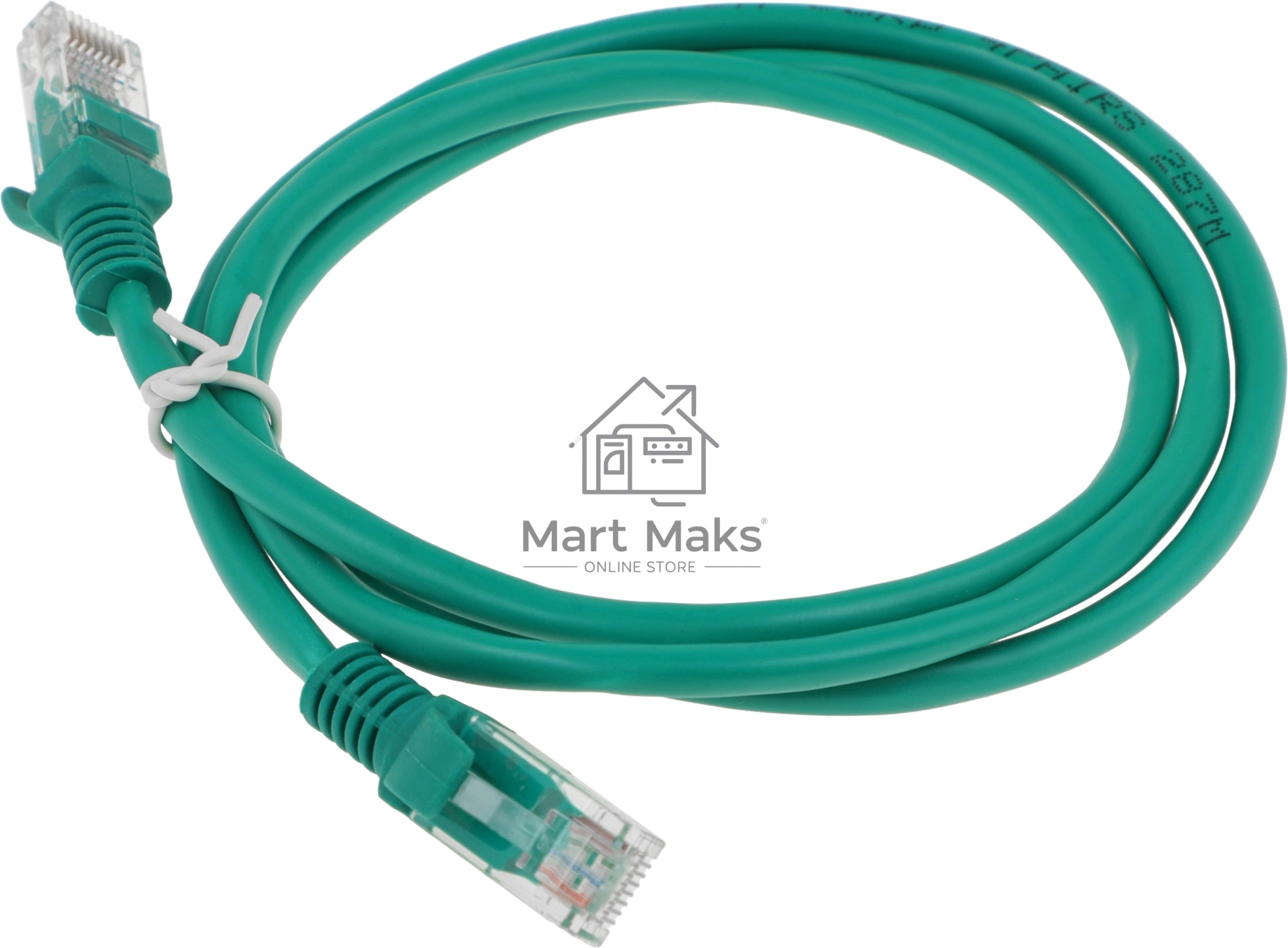 Патч-корд Premier PP12-1M/G 1000Гбит/с UTP 4 пары cat5E CCA molded 1м зеленый RJ-45 (m)-RJ-45 (m)
